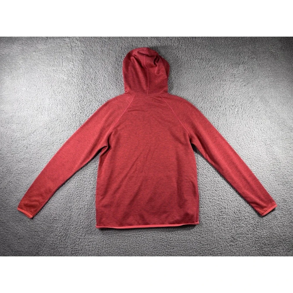 Nike‎ Dri Fit Hoodie Men Large Swoosh Logo Pullover Training Running Thumb Holes